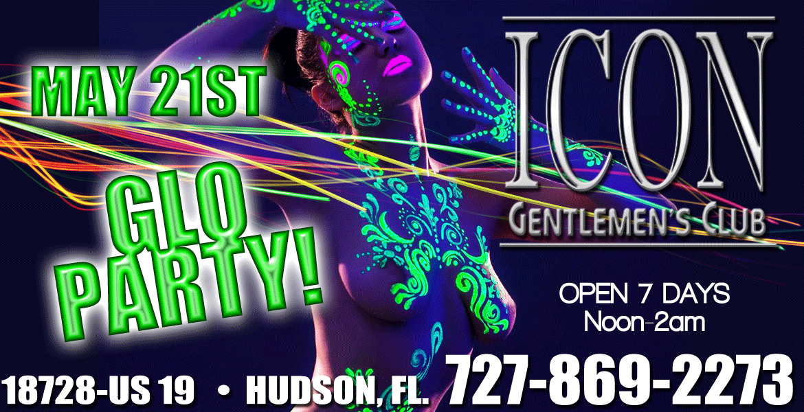 GLO PARTY AT ICON GENTLEMENS CLUB