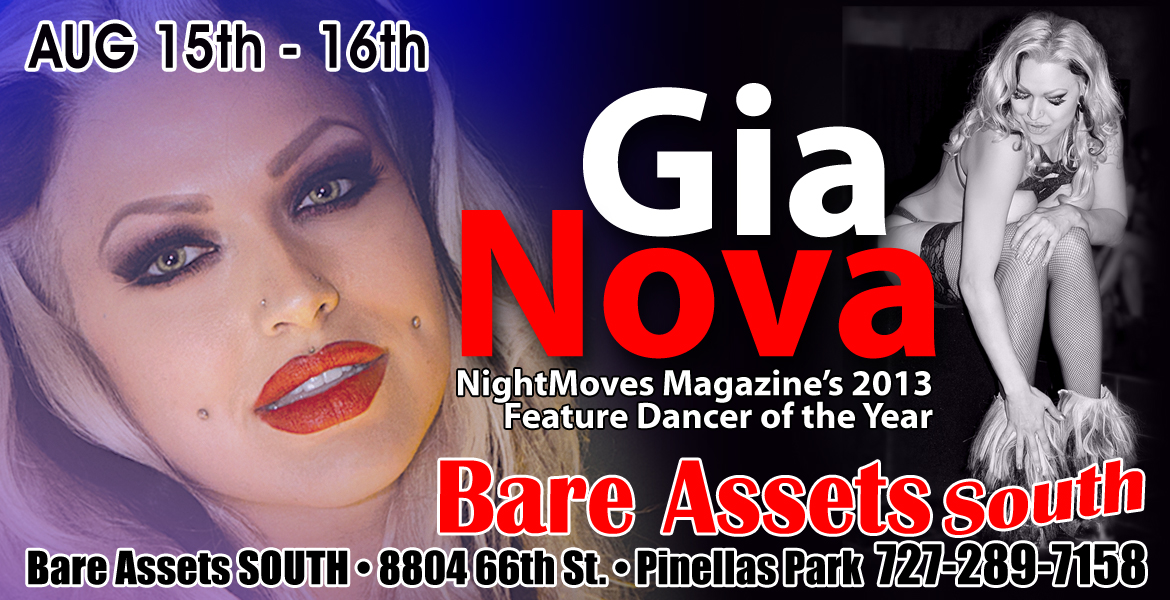 Bare Assets South presents Gia Nova