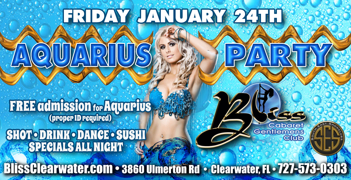 Bliss Cabaret Presents:  Aquarius Party