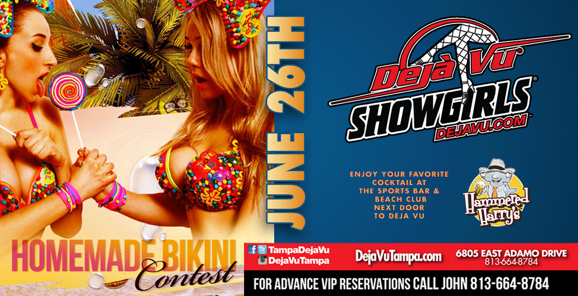 Dejavu Showgirls’ Homemade Bikini Contest