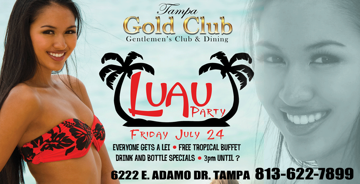 Luau Party at Tampa Gold Club