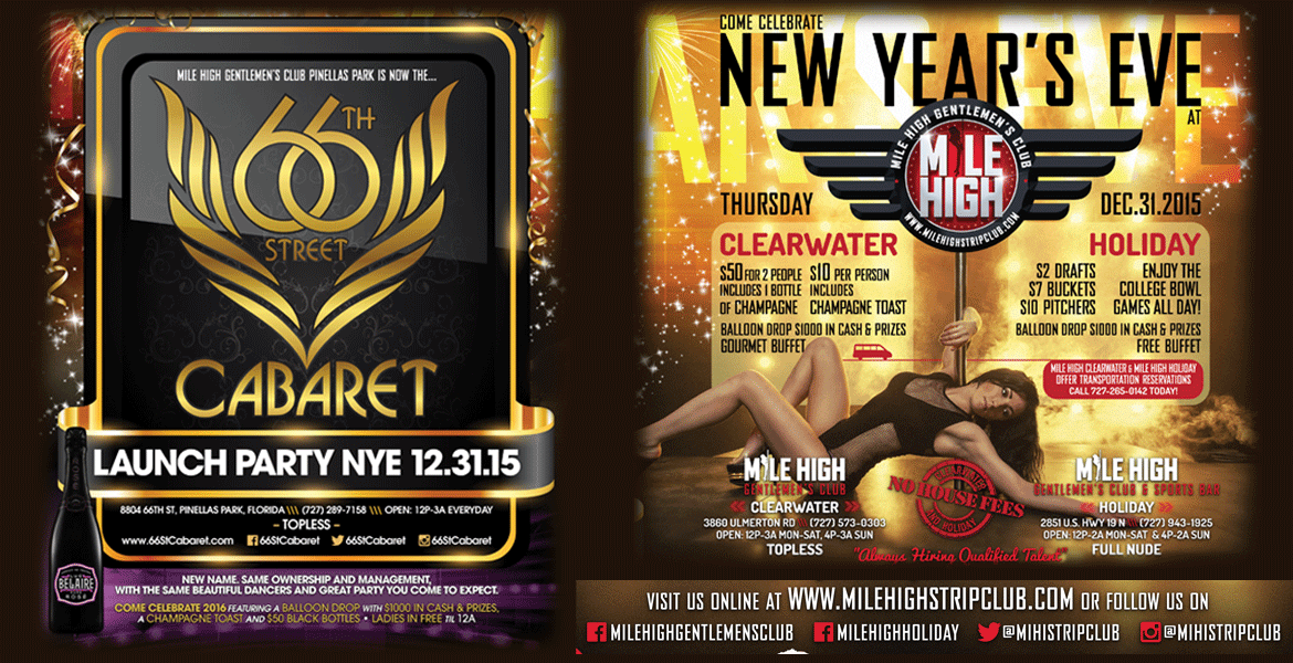 New Year’s Eve Mile High Gentlemen’s Club Holiday
