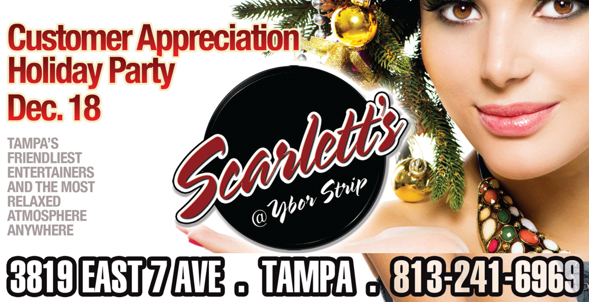 Scarletts Holiday Customer Appreciation Party