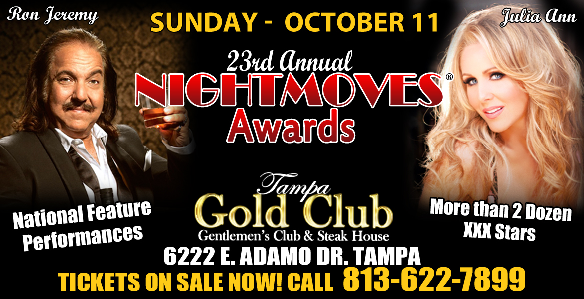 NightMoves® Announces Hosts, Performances, & After Party for 23rd Annual Awards Show October 11