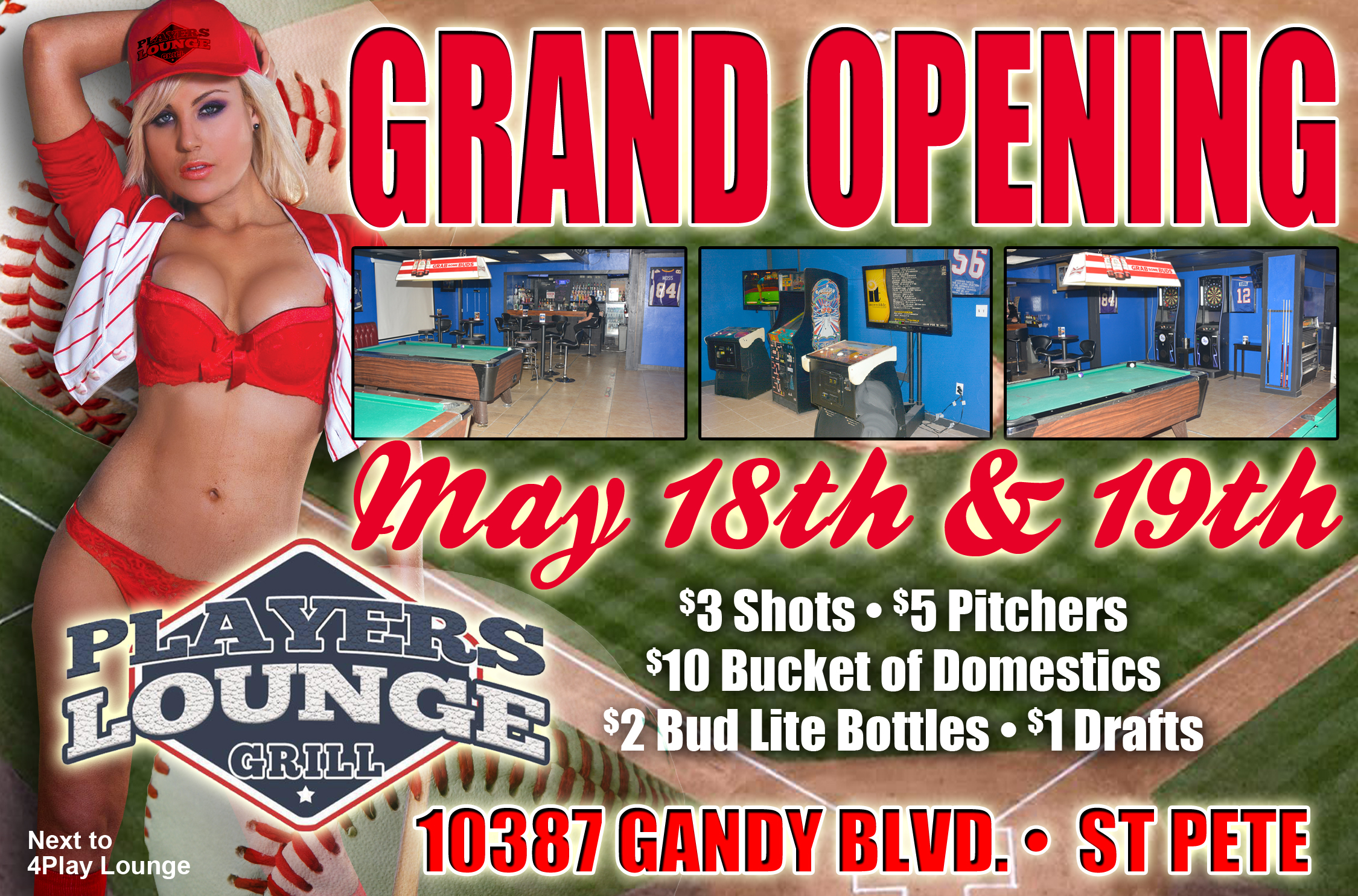 Players Lounge Grill Grand Opening