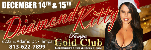 DIAMOND KITTY AT THE TAMPA GOLD CLUB