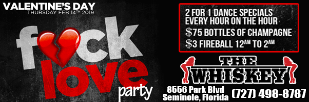 FUCK LOVE PARTY at THE WHISKEY February 14th