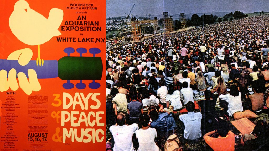 WOODSTOCK … 3 DAYS OF PEACE & MUSIC!