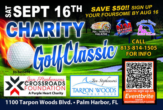 NightMoves Charity Golf Tournament Sept. 16