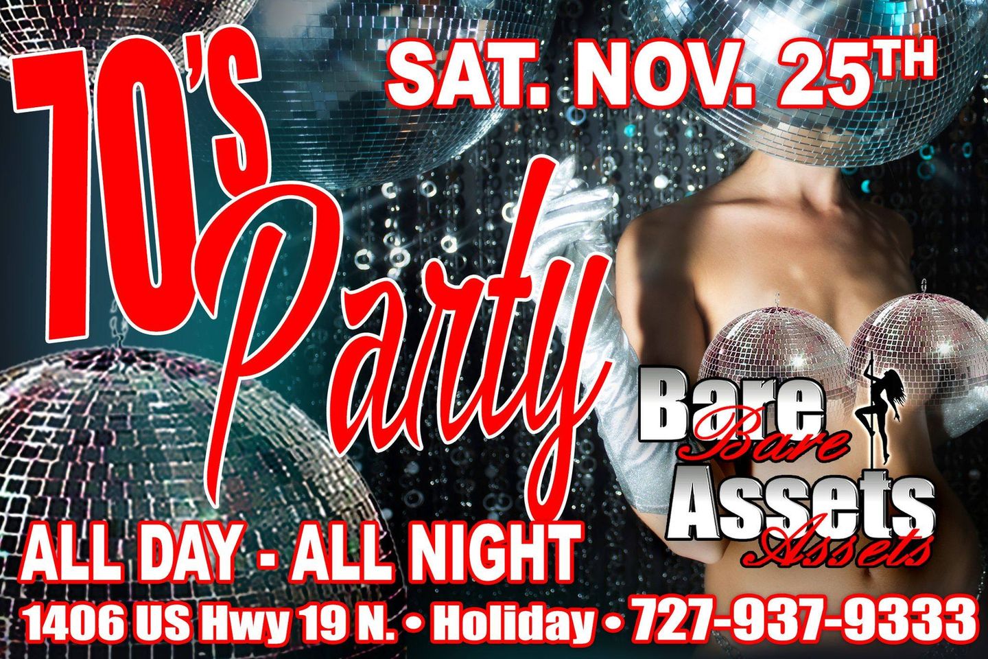 A 70’s Party at Bare Assets!