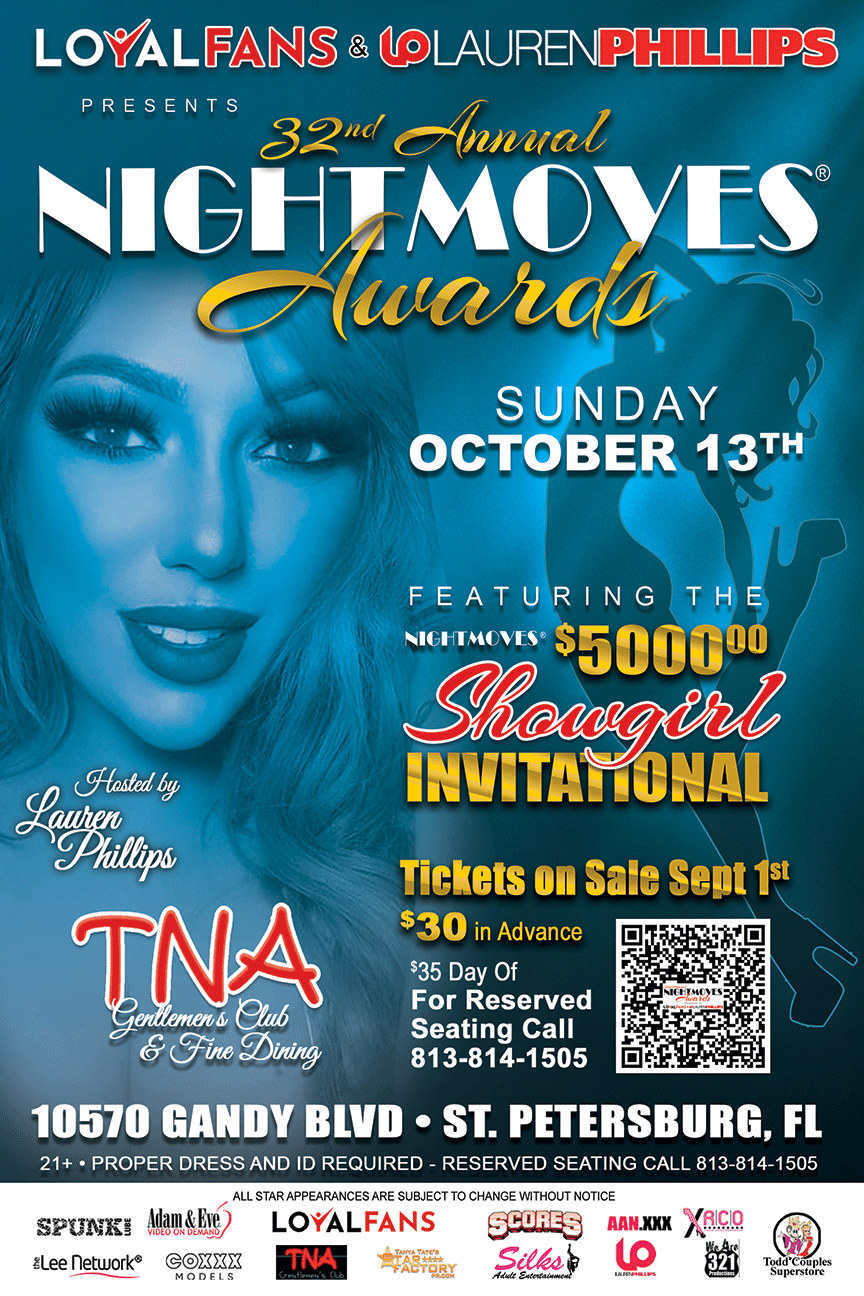 Tampa Bay Finalists Announced – NightMoves Awards